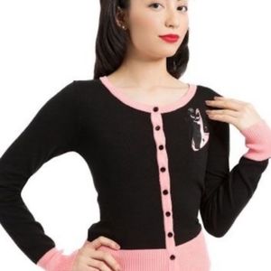 Black and Pink Women's Sweater